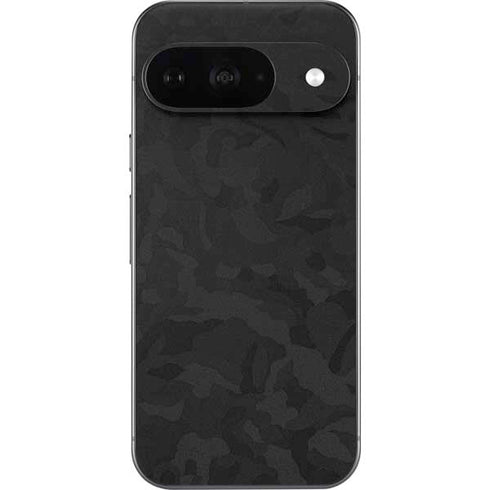 Black Shadow Camo Google Pixel 9 Skin